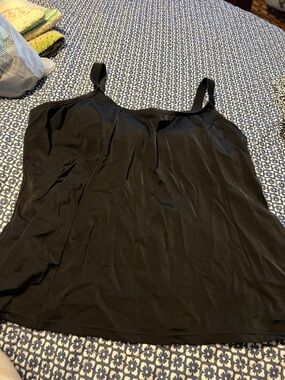 Black Women’s swim top.